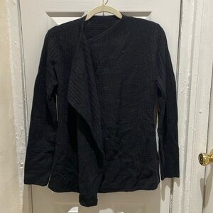 Garnet Hill 100% cashmere cardigan